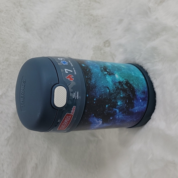 Thermos Kitchen Thermos Funtainer 6 Ounce Stainless Steel Vacuum